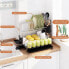 Фото #11 товара Подставка для сушки посуды 2-уровневая costway Abtropfgestell 2-stöckig Металл
