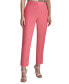 ფოტო #1 პროდუქტის Women's Essex Mid-Rise Straight-Leg Ankle Pants