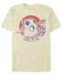 Фото #1 товара Men's Anime Porg Short Sleeve Crew T-shirt