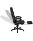 Gaming Bundle-Cup/Headphone Desk & Reclining Footrest Chair