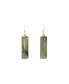 ფოტო #1 პროდუქტის Bar Bezel Set Labradorite Earrings with 14K Gold Fill Earwires