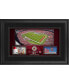 Фото #1 товара San Francisco 49ers Framed 10" x 18" Stadium Panoramic Collage with Game-Used Football - Limited Edition of 500