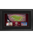 San Francisco 49ers Framed 10" x 18" Stadium Panoramic Collage with Game-Used Football - Limited Edition of 500