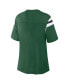 Фото #3 товара Women's Green New York Jets Classic Rhinestone T-shirt