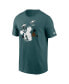 ფოტო #3 პროდუქტის Men's Jalen Hurts Midnight Green Philadelphia Eagles Player Graphic T-shirt