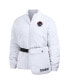 Women's White Houston Texans Packaway Full-Zip Puffer Jacket
