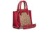 Сумка COACH Troupe 16 Classic Tote Red/Brown