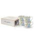 Heritage Collectables 10 Oz Cobblestone Pinstripe Mugs in Gift Box, Set of 4