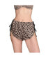 Women's The String Tie Short - Recycled Satin Iconic leopard, Small - фото #1