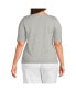 Фото #3 товара Plus Size Supima Cotton T-shirt