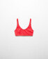 Фото #5 товара Women's Textured Bikini Top