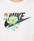 ფოტო #6 პროდუქტის Big Kids' Sportswear Logo Graphic Crewneck T-Shirt