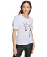 Women's Graphic Print Puff-Sleeve T-Shirt