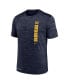 Men's Navy Cal Bears 2024 Sideline Velocity Legend Performance T-Shirt