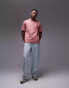 Фото #3 товара Topman premium oversized polo in pink