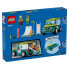 LEGO Emergency Ambulance And Boy With Snowboard Construction Game