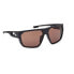 ADIDAS SPORT SP0097 sunglasses Matte Black 02E, Brown - фото #1