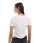 Calvin Klein Jeans Pride unisex baby tee in white weiß, XS - 44 - фото #4