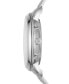 ფოტო #2 პროდუქტის Men's Neutra Silver-Tone Bracelet Watch 44mm