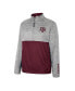 ფოტო #3 პროდუქტის Men's Gray Texas A&M Aggies John Half-Zip Jacket