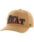 Men's Tan Miami Heat Barnes Hitch Adjustable Hat