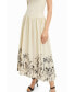 Women's Floral flared midi dress