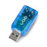 Фото #1 товара Sound Card uGo Virtual 5.1 USB - UKD-1085