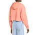 Фото #2 товара Puma Classics Ribbed Pullover Hoodie Womens Orange Casual Outerwear 53435728