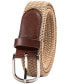 Фото #2 товара Men's Stretch Braid Belt, Created for Macy's