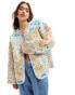 Фото #1 товара ASOS DESIGN quilted handkerchief print jacket