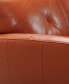 Фото #19 товара Myia 62" Leather Loveseat, Created for Macy's