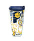 Фото #1 товара Indiana Pacers 24 Oz All Over Classic Tumbler