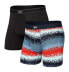 Фото #1 товара Saxx 292098 Men's Daytripper Boxer Briefs Pack of 2 Underwear Size Medium