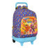 Фото #1 товара Школьный рюкзак с колесиками SuperThings Guardians of Kazoom Фиолетовый Жёлтый (33 x 45 x 22 cm)