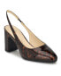 Brown Tortoise Multi - Faux Patent Leather