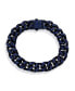 ფოტო #1 პროდუქტის Stainless Steel 12mm Carbon Fiber Cuban Bracelet