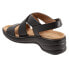 Фото #5 товара Trotters Nobu T2106-001 Womens Black Leather Strap Sandals Shoes 6