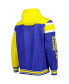 Фото #3 товара Men's Royal, Gray Los Angeles Rams Extreme Full Back Reversible Hoodie Full-Zip Jacket