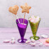 Чашка для мороженого и смузи Gelato Фиолетовый Cтекло 210 ml (6 штук)