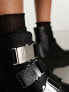 Фото #3 товара Tommy Jeans chunky hardware boots in black