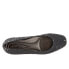 Фото #15 товара Trotters Lauren T1110-013 Womens Black Narrow Leather Loafer Flats Shoes
