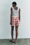 ZW COLLECTION EMBROIDERED BERMUDA SHORTS