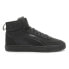 Фото #1 товара Puma Caven Mid Buck Lace Up Mens Black Sneakers Casual Shoes 39045301