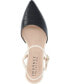 ფოტო #4 პროდუქტის Women's Brynn Block Heel Pointed Toe Flats