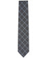 Men's Preston Grid Tie, Created for Macy's