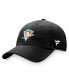 ფოტო #2 პროდუქტის Men's Black Pittsburgh Penguins Team Logo Pride Adjustable Hat