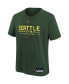 ფოტო #2 პროდუქტის Big Boys and Girls Green Seattle Storm On Court Legend Essential Practice T-shirt