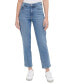 Фото #1 товара Women's High-Rise Straight-Leg Jeans