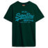 SUPERDRY Neon Vl Graphic short sleeve T-shirt Dark Pine Green, L - фото #2