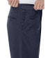 Широкие мужские брюки с расширяемой талией Kingsize KingSize Big & Tall Wrinkle-Free PantsWith Expandable Waist Wide Leg Синий, 38T - фото #2